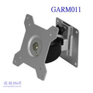 GARM011 適用15~24吋液晶電腦螢幕壁掛架,可左右調整、上下倾斜角度20度,螢幕可360度旋轉,與牆面最大距離90.7mm,台灣製品,(有現貨)